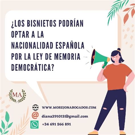 obtener nacionalidad española por bisabuelos|¿LOS BISNIETOS PUEDEN OPTAR A LA。